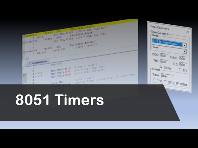 #38 8051 Timers