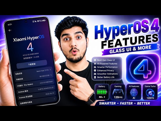 Xiaomi HyperOS 4.0 Features You Need to See