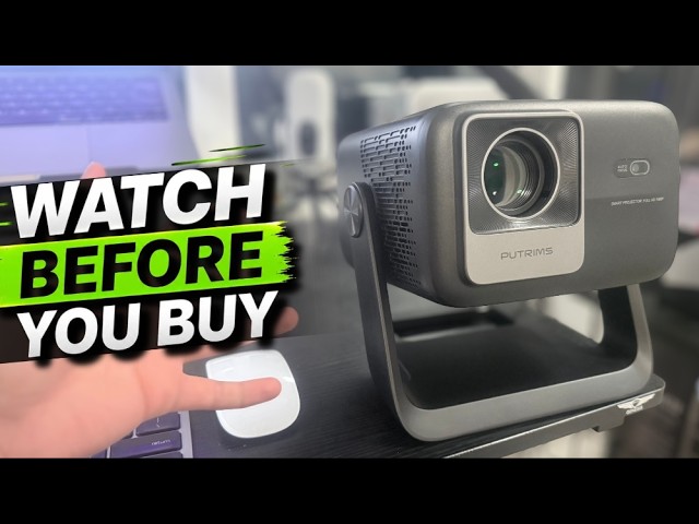 FULL REVIEW of PUTRIMS P66 - Smart 4K Projector With Google TV | is it WORTH it? | PUTRIMS REVIEW