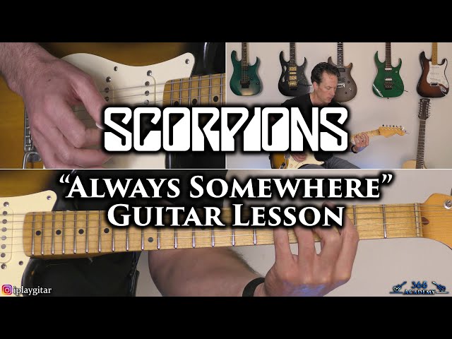 Scorpions - Always Somewhere Guitar Lesson
