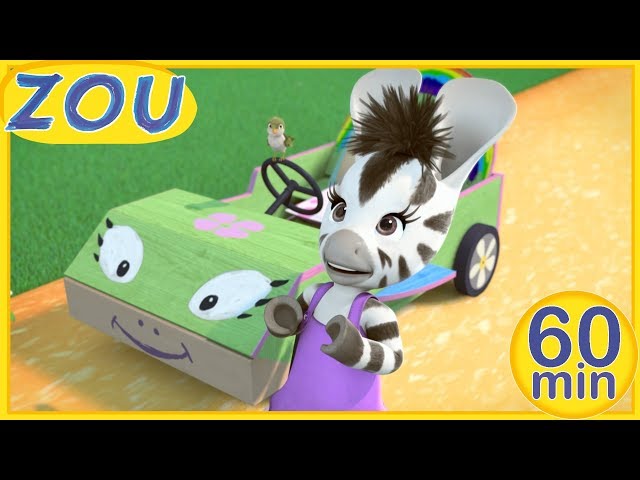 ¡NUEVOS EPISODIOS! Zou en español 🕶 MISIÓN ZOU 🔍 60 min RECOPILACIÓN | Dibujos animados