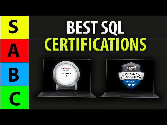 7 BEST SQL Certifications For Data Analysts