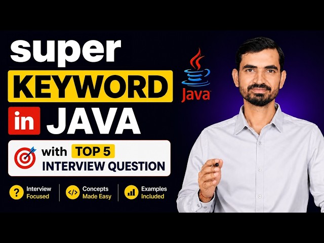 Super Keyword in Java | super(), super.variable & super.method | Java Interview Questions #java