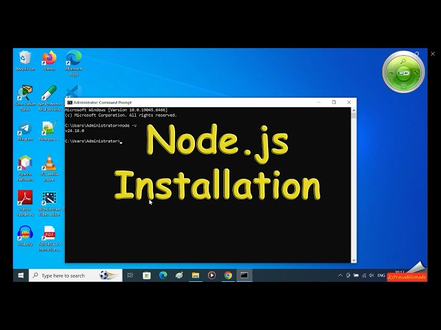 How to Install Node.js on Windows 11 | Node.js installation