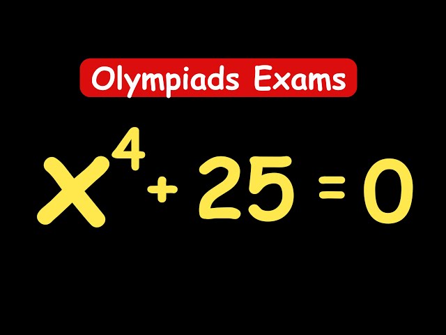 INDIAN OLYMPIADS  || How to SOLVE for x? #maths