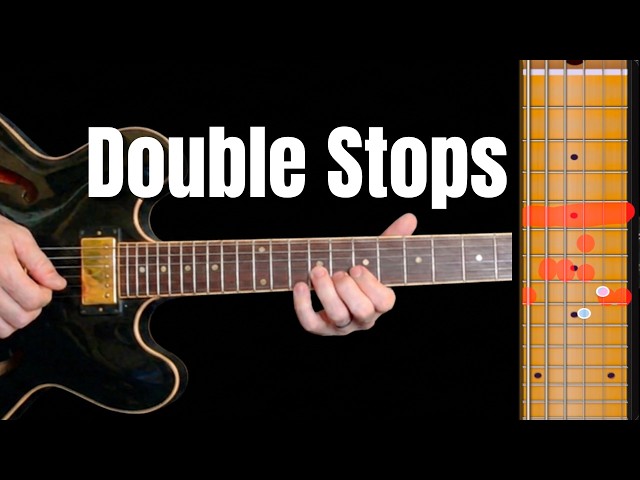 5 Double Stop Blues Riffs the Pros use... a guitar lesson