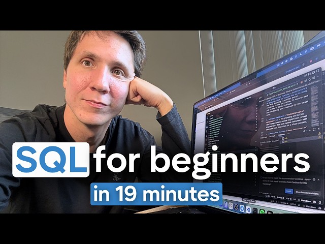 Watch This To Learn SQL fast (SQL 30 Day Study Plan)