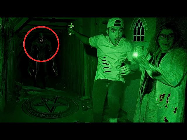 POLTERGEIST ATTACKED US in GARNETT DEMON HOUSE *SCARIEST NIGHT of OUR LIVES*