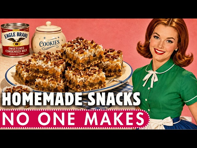 30 Forgotten Homemade Snacks From the 1960s No One Makes Anymore