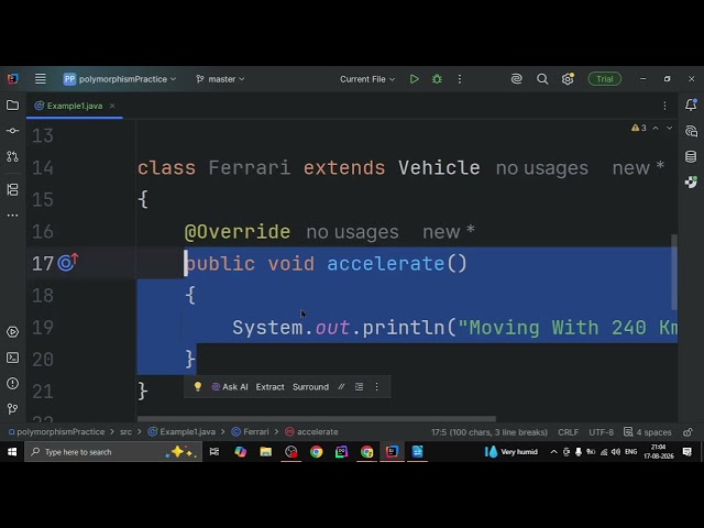 Practice on Polymorphism in Java | OOP Coding Problems & Solutions | Core Java | S2P