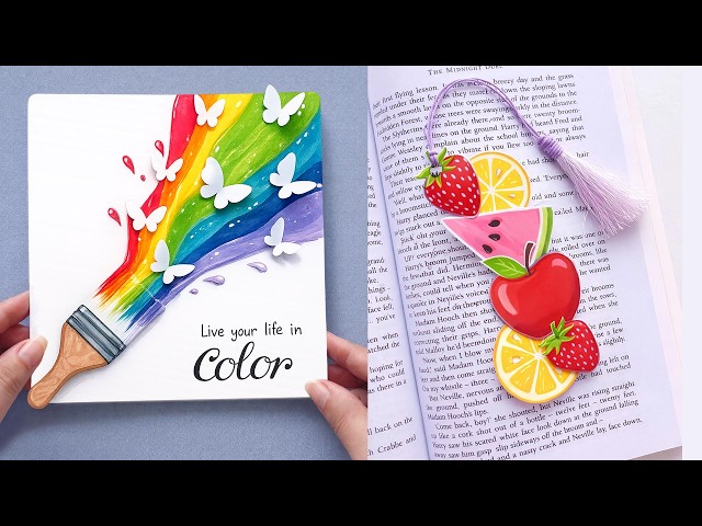 12 Easy Creative Art Hacks When You’re Bored || Art Ideas || painting for Beginners