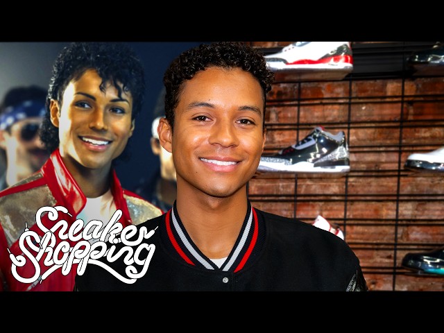 Jaafar Jackson Channels Michael Jackson On Sneaker Shopping With Complex