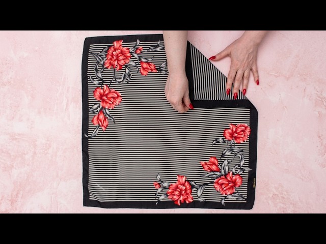 Don’t Throw Away Your Old Scarf! ♻️ Just 3 Sttich in 5 Minutes and See This Genius Upcycle Idea