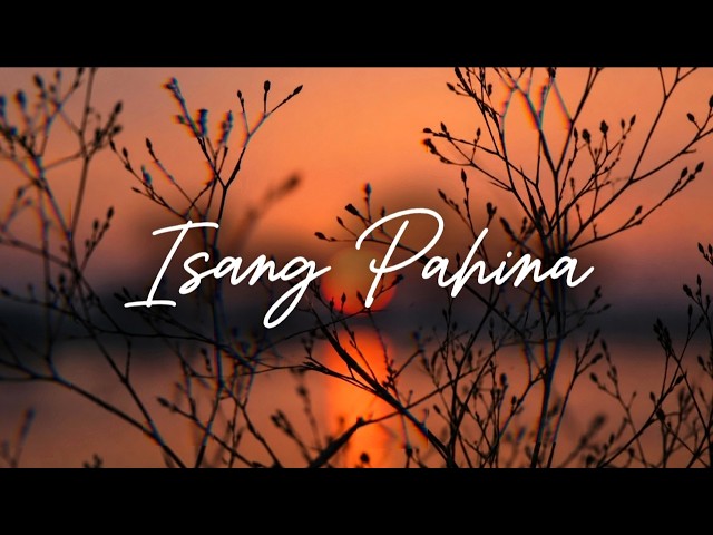 Isang Pahina | J.A.M.S Official Lyrics Video
