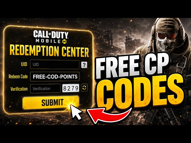 How to Get FREE COD POINTS in CODM 2026 ✅ Get 10,000 Free CP in COD Mobile, Warzone, BO7