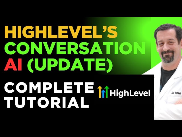 Conversation AI Complete Tutorial (Level Up UPDATE)