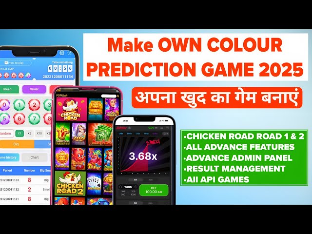 How To Create Colour Prediction Game Website Free | Make Own Colour Prediction Game | Free/Mobile
