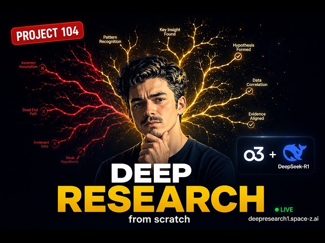 Reasoning Models Explained: o3, DeepSeek-R1, Tree of Thoughts — Then I Built a Deep Research Engine