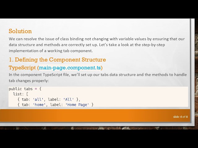 Fixing Angular Class Binding Not Updating with Variable Changes