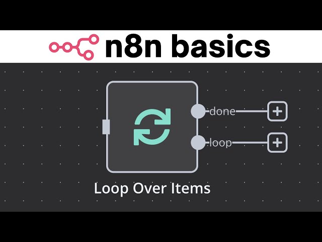 n8n Loop Over Items Node | How to use it ?