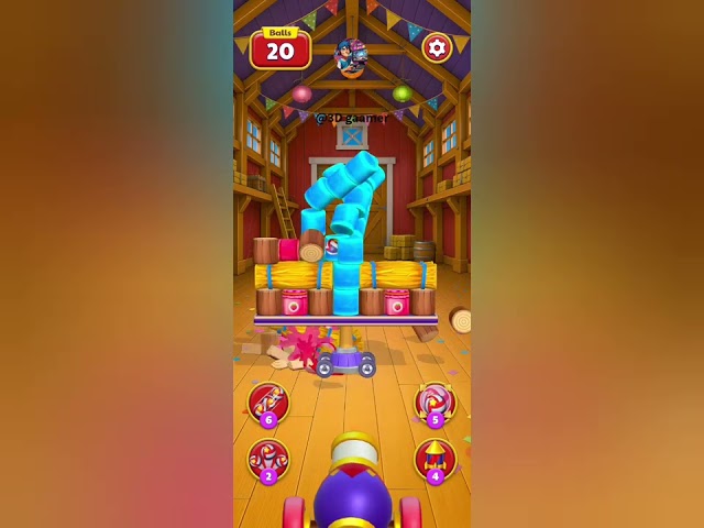 Stack smash block 3D puzzle level  354 super hard level solution for gameplay 