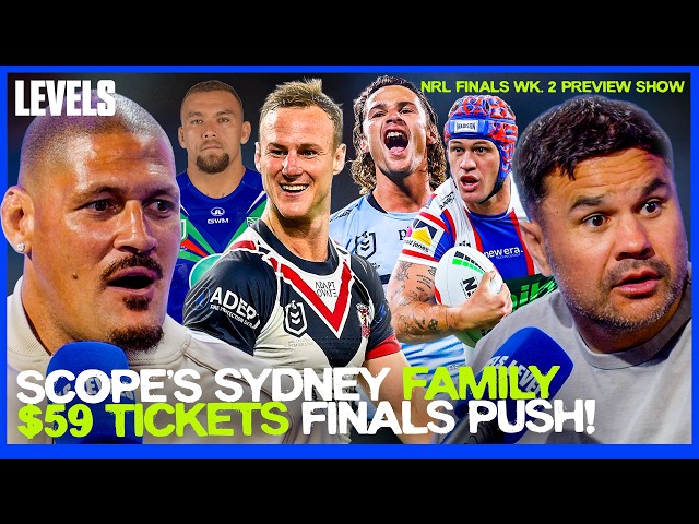 NRL FINALS WEEK 2: Sharks v Roosters $59 Family TICKETS! Will KP Tear Up Eden Park or Up The WAHS?