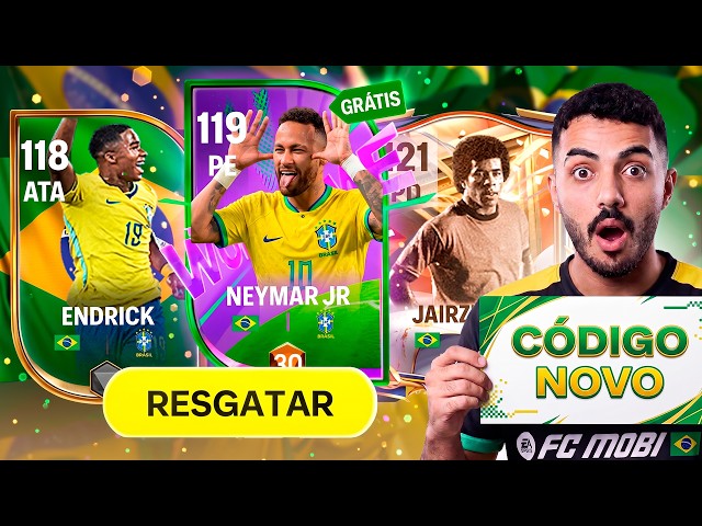 FREE NEYMAR and ENDRICK! 😱 NEW CODE and FREE JAIRZINHO!