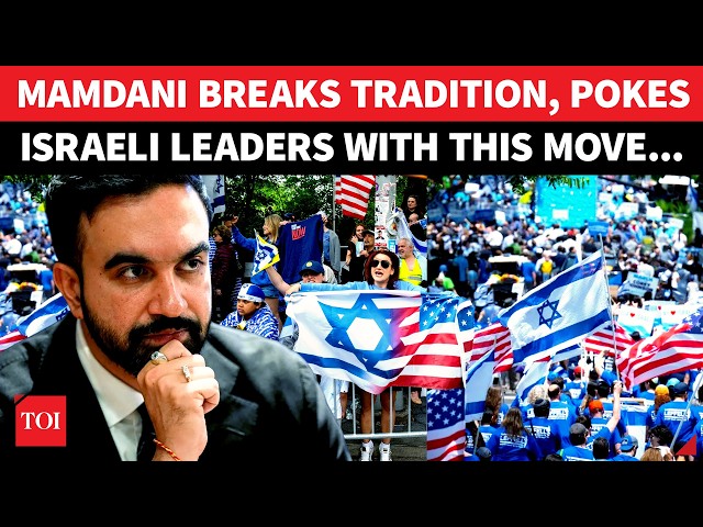 Mamdani’s MIND-BLOWING Israel Move; NYC Mayor Breaks 62-Year Tradition, Boycotts Mega Parade