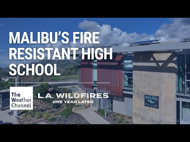 Malibu's Fire Resistant High School
