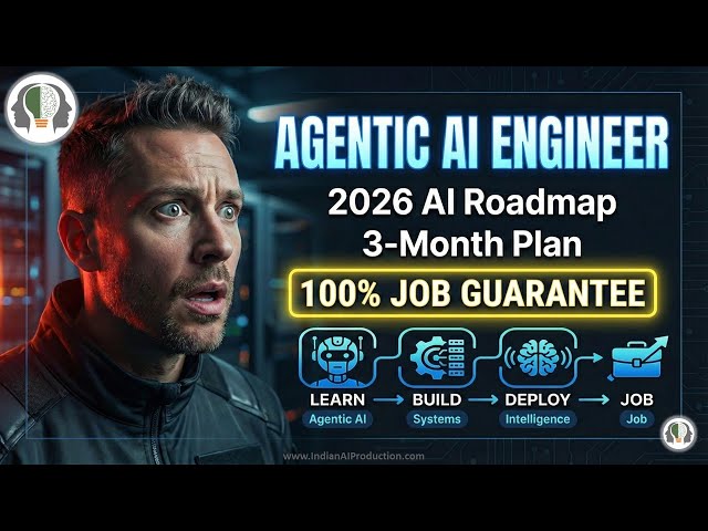 This Agentic AI Roadmap Can Get You Hired in 3 Months (2026)