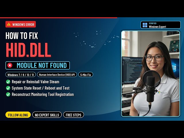 hid.dll Error? Quick Fix!