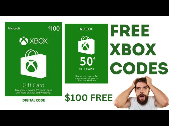Free Xbox Gift Card Redeem Codes 2025 = How To Get Free Xbox Gift Card Code