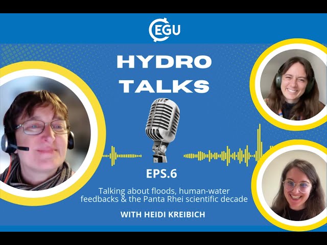 EGU HydroTalks: Heidi Kreibich on flood risk management and the Panta Rhei scientific decade
