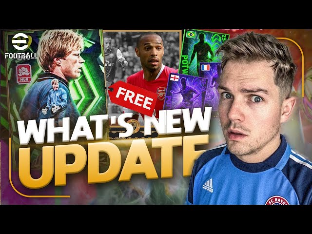 eFootball 2026 FREE Epic, New Legends & Henry Rumors! NEW Update Details