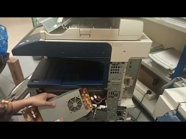 Replace New Power Supply and Fusing Unit of  Xerox Model 7835