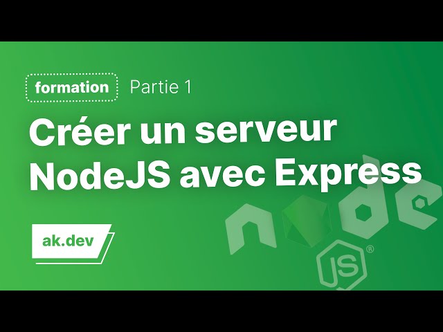 How to easily create a server with Node JS & Express!