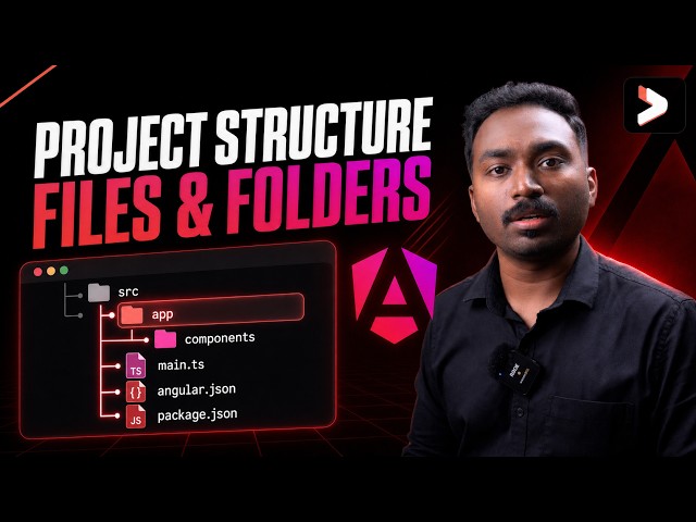 Angular Project Structure Explained in Tamil — Files & Folders