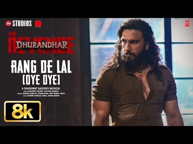 Paint It Red (Oye Oye) - 8K Video | Dhurandhar The Revenge | Shashwat Sachdev, Kalyanji-Anandji, ...