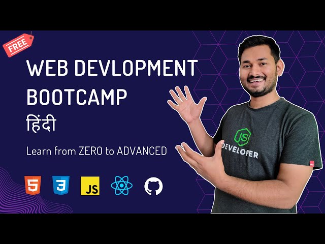 Web Development Course for Absolute Beginners | Hindi