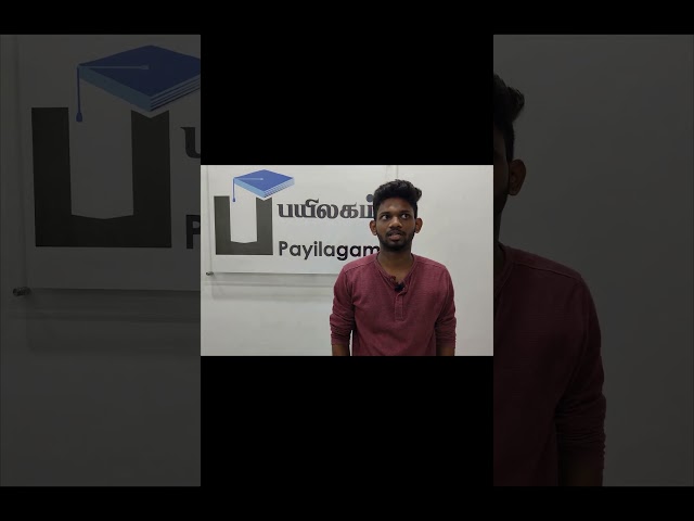 Payilagam Placement - Veera Ragavan (Inspirisys) - JAVA Training - Payilagam