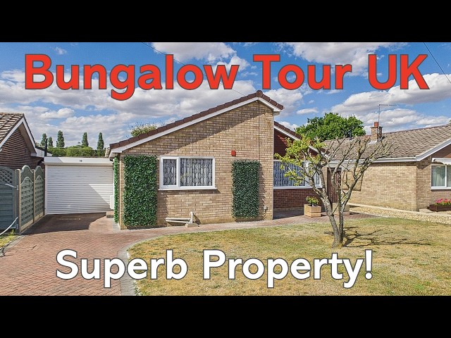 BUNGALOW TOUR UK Extremely Well Presented! For Sale £270,000 Watton, Norfolk - Longsons Agents.