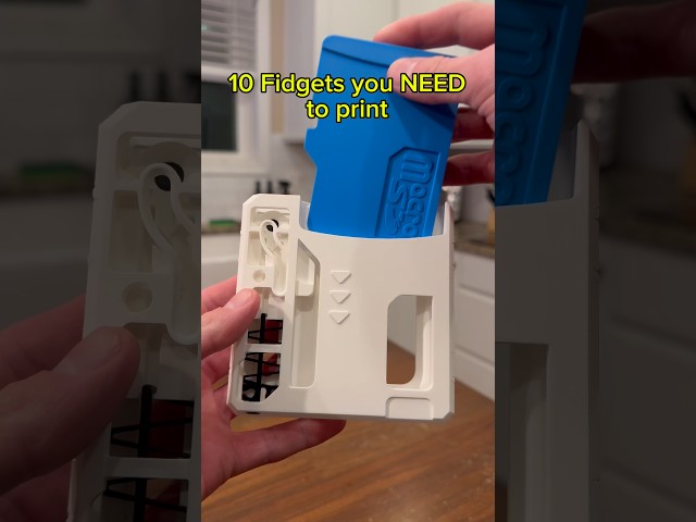 10 3d printed fidgets you need to print!