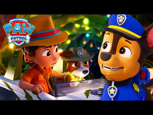 Enter the Dark Jungle 🌴! Tracker Must Be Brave! 💪 | Chase Official Channel | PAW Patrol