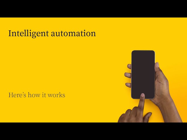 Intelligent Automation - automate business process with AI and RPA
