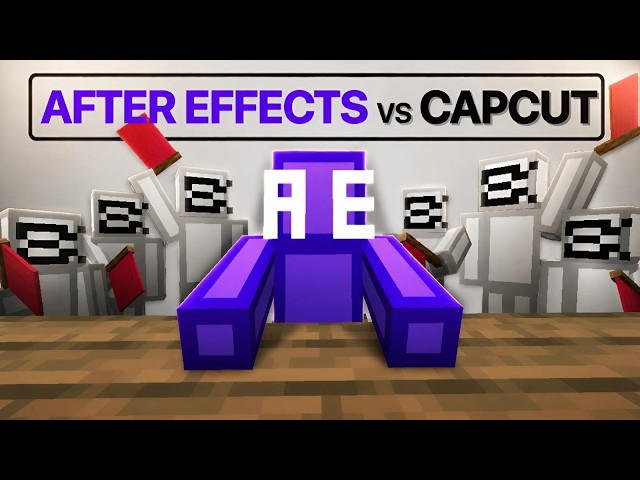 1 After Effects Editor VS 7 CapCut Editors