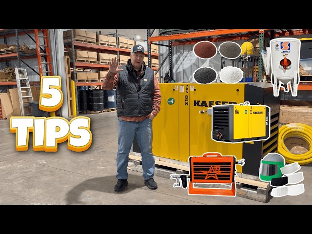 5 Tips ALL Sandblasters MUST Know!