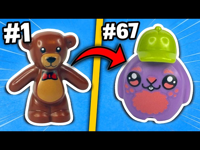 I bought EVERY LEGO Plush...