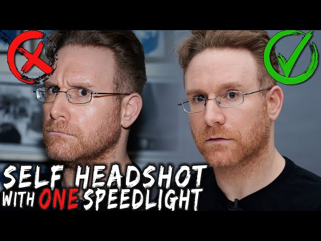 Self Headshot with one Speedlight featuring Seth Miranda | #CreateNoMatterWhat