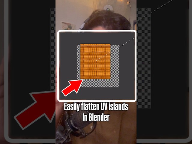 Flatten Curved UVs in Seconds! 🔥 | Blender Follow Active Quads