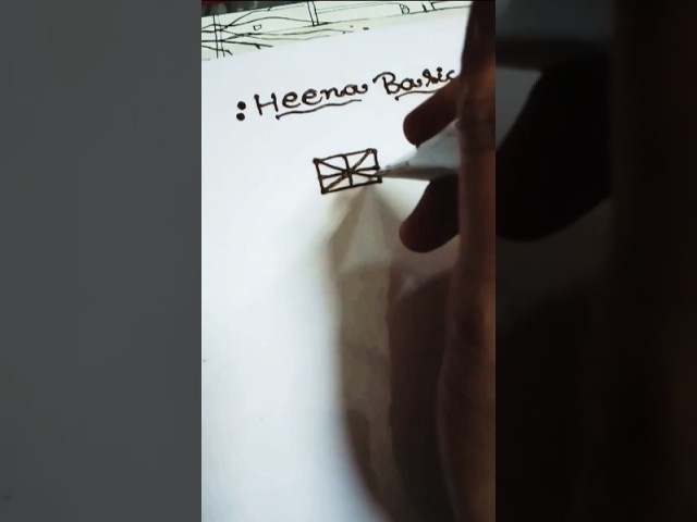 Basic Tutorial 🌿 🌿#beginner #mehendi #tutorial #basic #art #ytshorts#mehmdi#drawing #fyp #viral #new